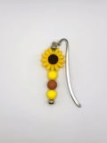 Sunflower Silicone Bead Bookmark