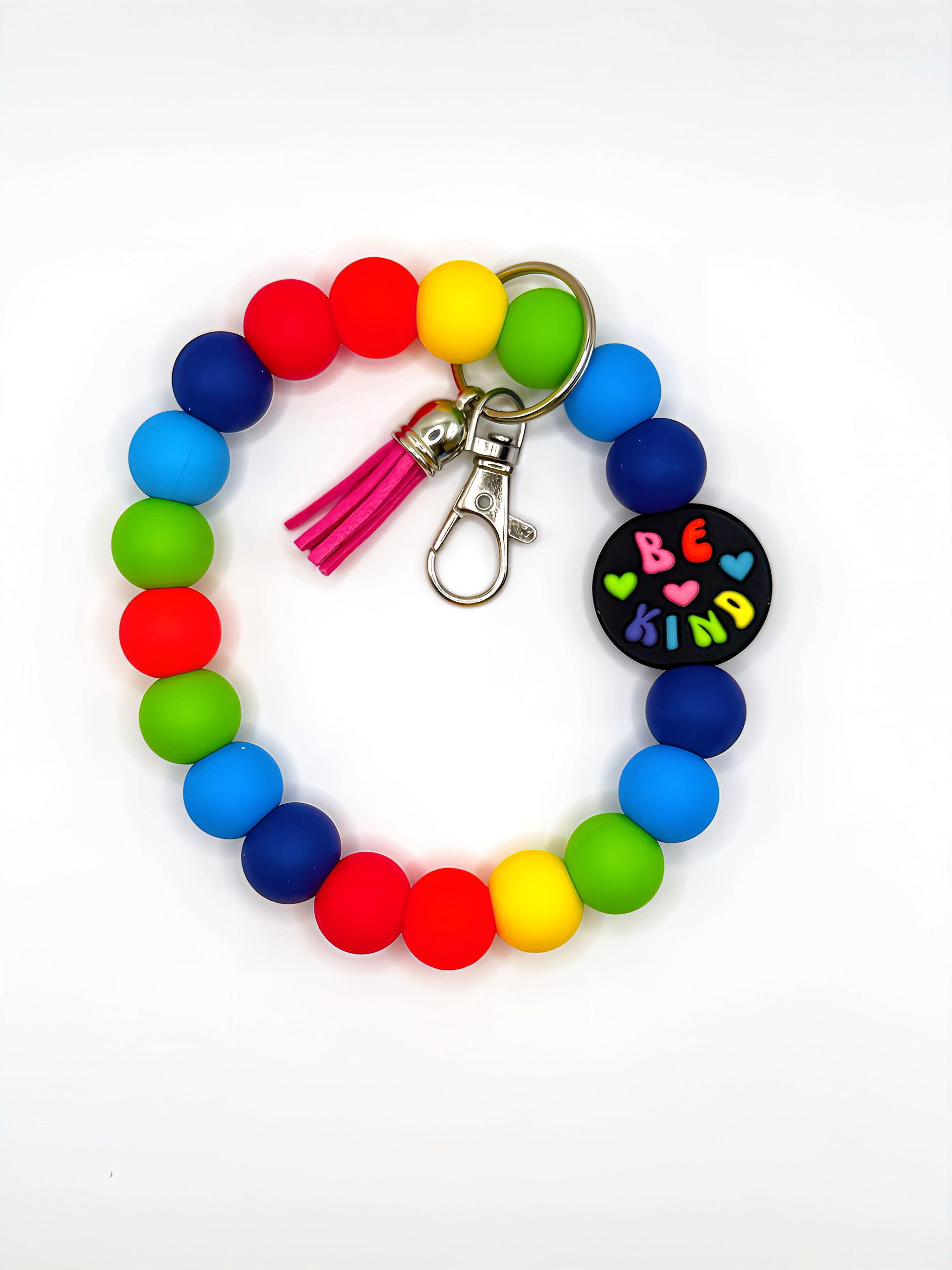 Pride - Be Kind - Silicone Bead Wristlet